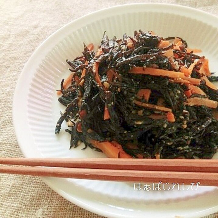 ひじきの梅味噌ごま煮